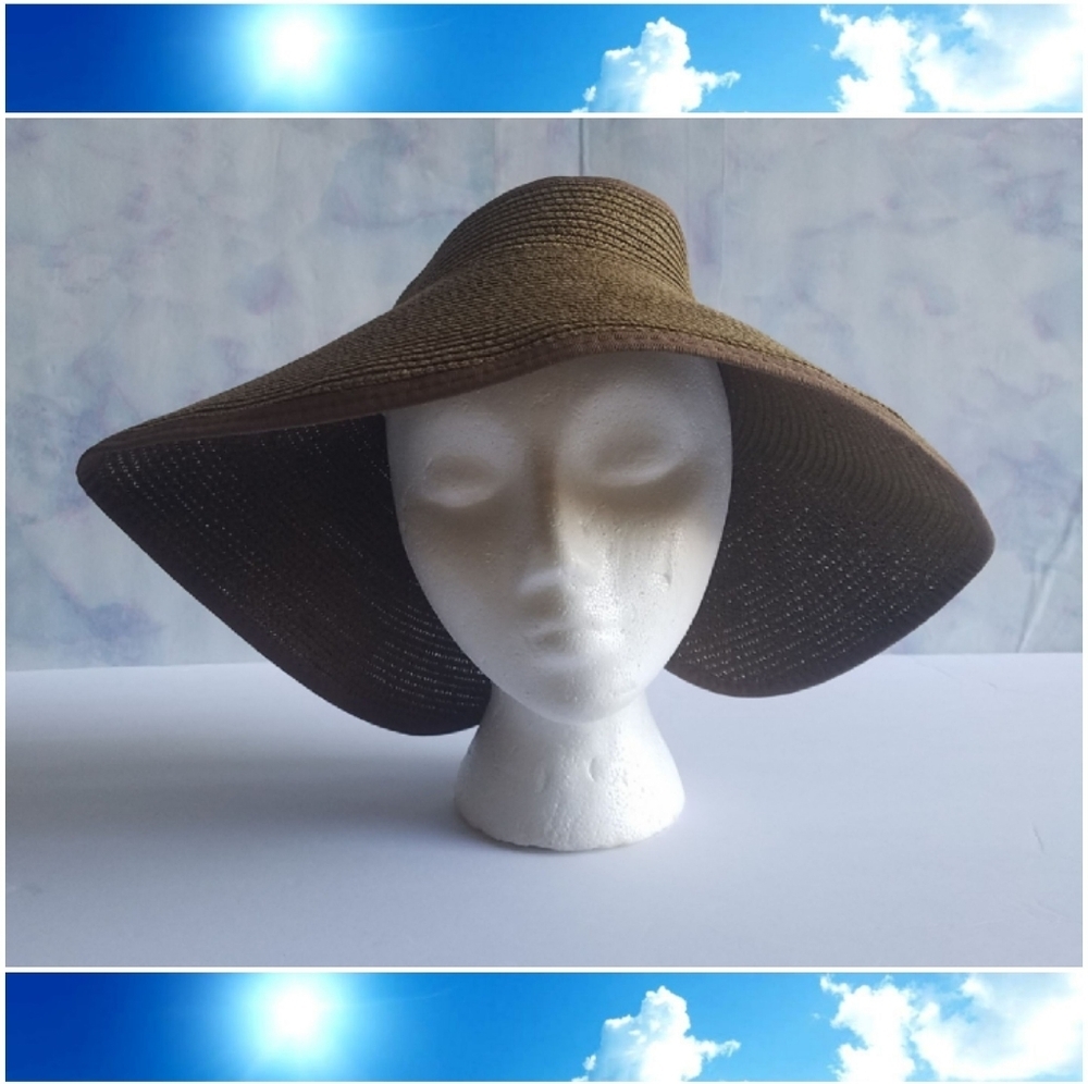 Fancy Sun Hat With Bow - Picture 6 of 8